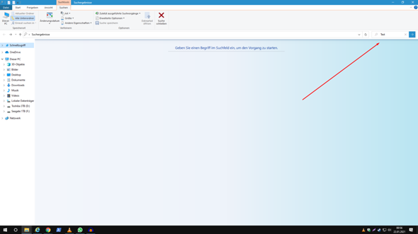 Windows 10 immer erst Enter drücken um Suche zu starten - Warum?