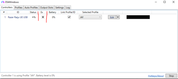 DS4Windows wieso kann der EXCLUSIVE mode nicht erzwungen werden (nur shared accsess)?