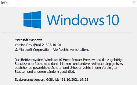 Windows 10 Insider Preview Wiederherstellung?