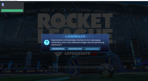 Rocket League Ladefehler was tun?