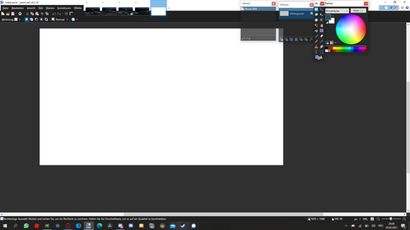 Kann man diese Nervigen Fenster bei Paint.net in ein Fenster machen?