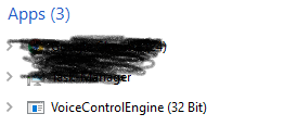 Komischer Prozess (VoiceControlEngine 32 Bit) Windows 10?