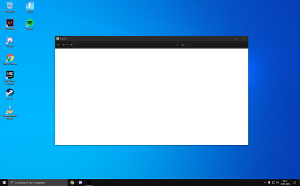 Windows Explorer öffnet sich nicht nach Spielstart?