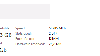 Warum zeigt Windows falschen RAM-speed an?