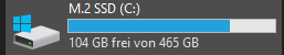 PC (Windows 10) Speicher schwankt?