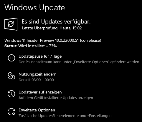 Windows 11 Update geht nicht weiter?