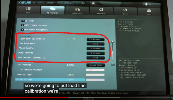 Bios Einstellungen fehlen Asus P8P67 LE REV 3?