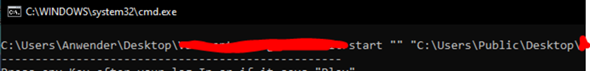 Kann man das in einer .bat file entfernen?