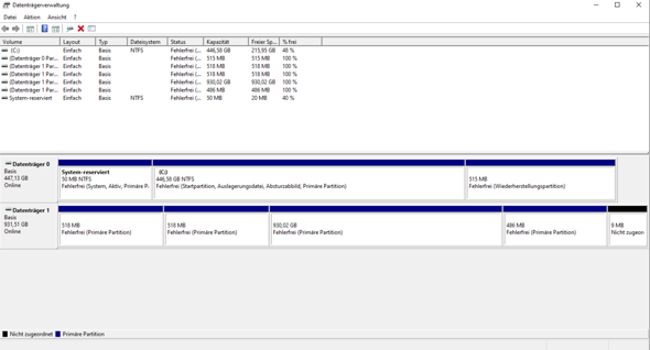 "Neue" HDD bei Windows einstellen?