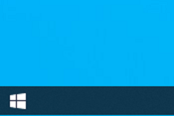 Taskbar nicht ganz am unteren Bildschirmrand?