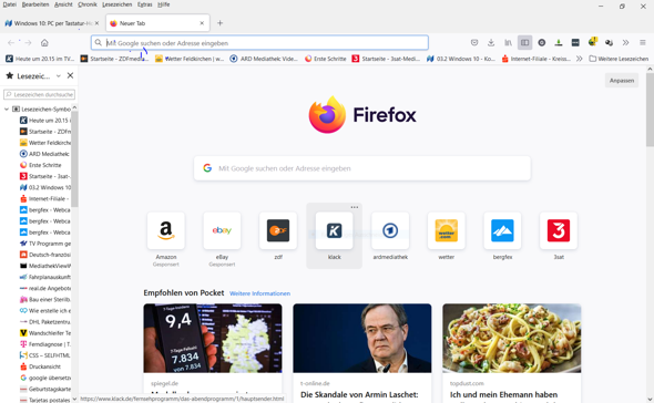 Wie bekomme ich wieder die Normalansicht des Desktops?