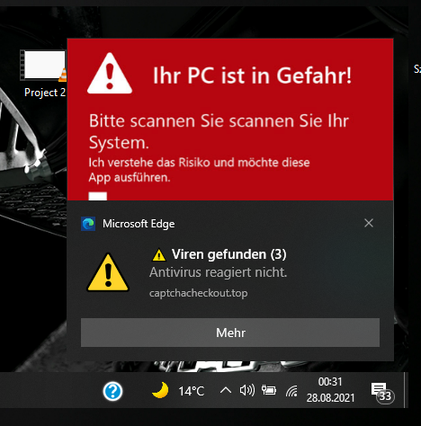 Wie kann ich PopUps loswerden?