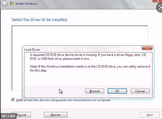 Win 10 findet keine Festplatte?