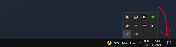 Windows 10 Taskleiste Icon entfernen?
