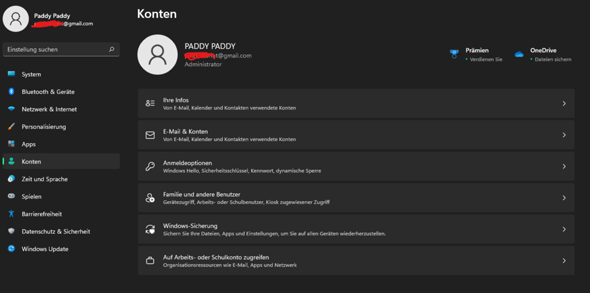Zu Lokalen Konto zurückkehren Windows 10/11?