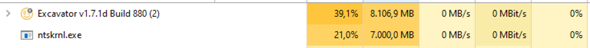 NiceHash MH/s sinkt wenn afk?