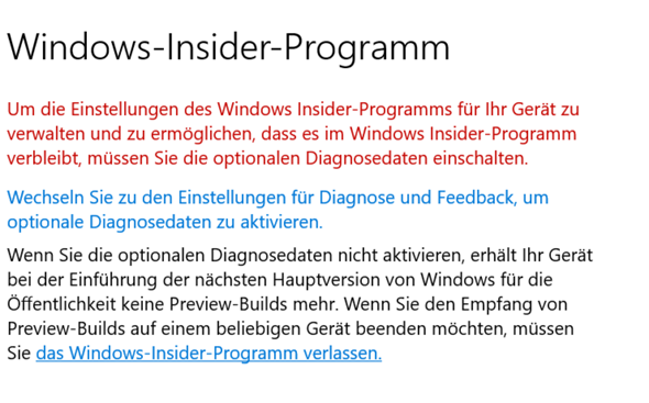 Wie kann ich das Windows-Insider Programm aktivieren?