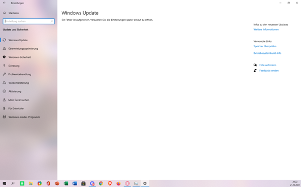 Windows Update funktioniert nicht, hat jemand eine Lösung dafür?