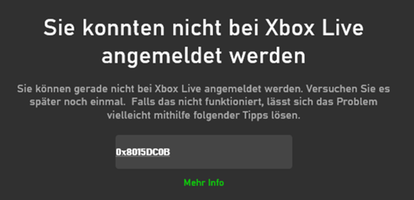 Xbox Live Anmeldung auf Windows 10 nicht möglich (bei Minecraft)?
