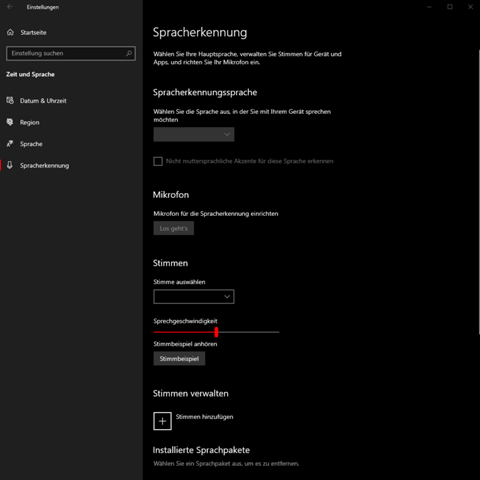 Spracherkennung Windows 10 Funktioniert nicht?