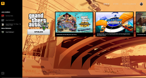 GTA V download im Launcher geht nicht mehr?