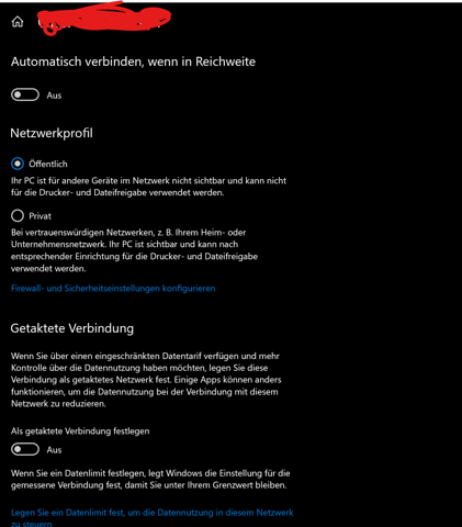 Ich kann Zufällige Hardware adrdressen in Windows 10 nicht verwenden?