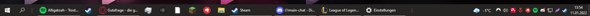 taskleiste zurücksetzen windows 10?