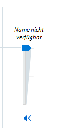 Windows 10 Lautstärkemixer Name nicht verfügbar?