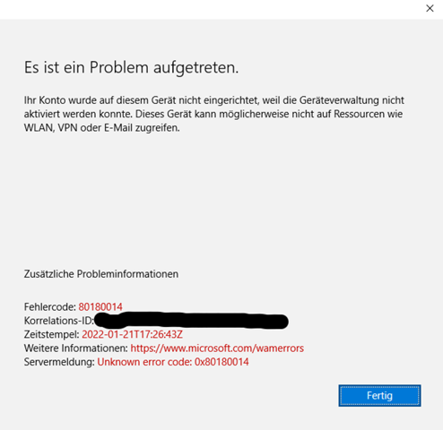 Microsoft Schülerkonto kann nicht hinzugefügt werden?