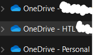 OneDrive Schulaccount aus Explorer entfernen W10?