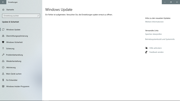 Windows 10: Update deleted?