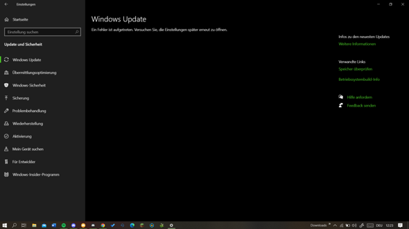 Windows Update funktioniert nicht was tun?