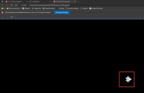PDF/A-3a geht in Edge nicht auf?