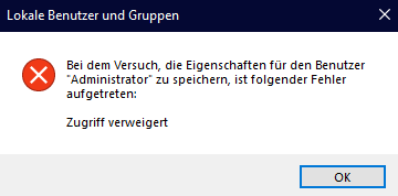 Windows 10 admin rechte?