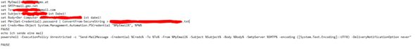Mail in Batch versenden (mit PowerShell)?