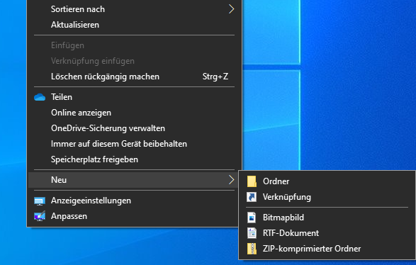 Wo kann ich meine Texte speichern?
