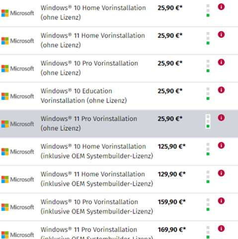 was soll ich für Os installieren bzw. kaufen bei laptop?