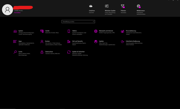Warum kann ich mich in Windows 10 Einstellungen nicht anmelden?