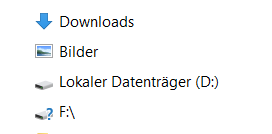 Windows 10 Laufwerk wird nicht geöffnet?