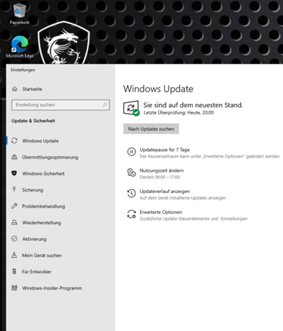 Windows 10 unscharfe Icon+Schrift, woran liegt es?