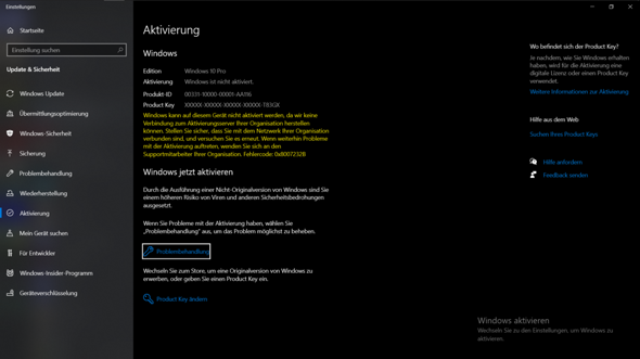 Windows Fehlercode 0x80072323B?