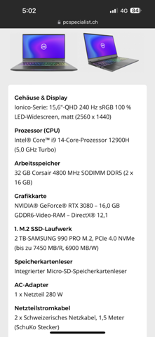 Pc Enscheidung?