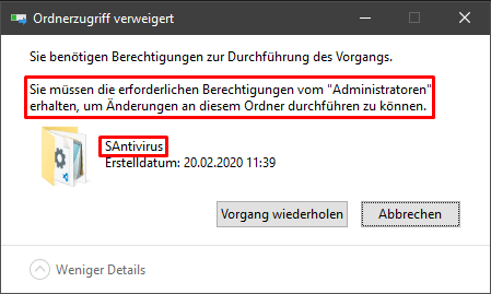 Was kann ich machen wenn ein Programm nicht deinstalliert werden kann?