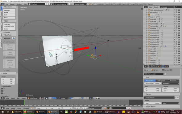 Blender; Wieso funktioniert das nicht?