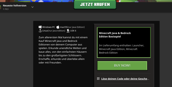 Läuft Minecraft java auf Mac?