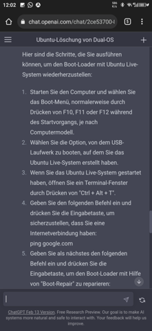 Wie kann ich einen Fehler bei starten nach dual system löschen beheben?