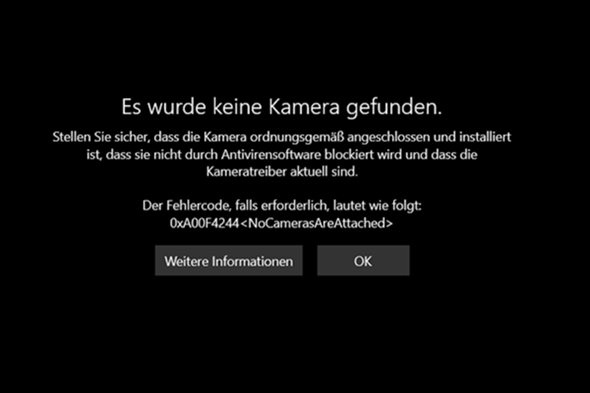 Webcam funktioniert irgendwie nicht, was tun?