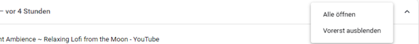 Chrome Tabs von anderen Geräten öffnen?