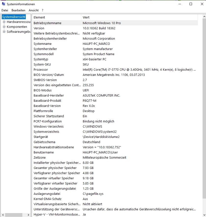 Stereomix fehlt nach upgrade auf Windows 10 pro