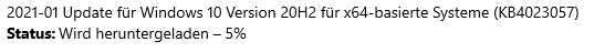 Beim Herunterladen einiger Updates sind Probleme aufgetreten 0x80d05011
